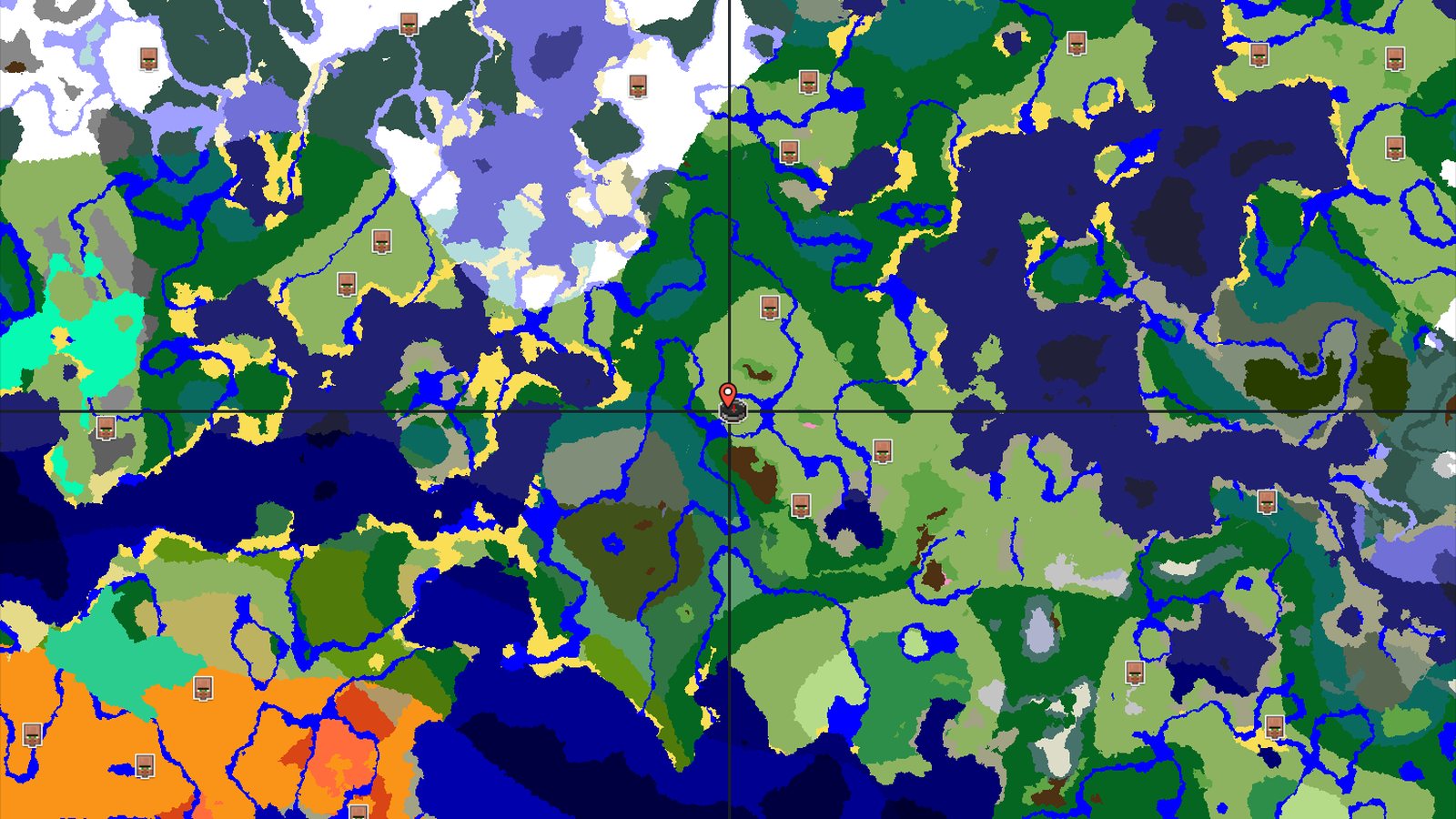 Spawn in Plains with Nearby Trial Chambers — Minecraft seed preview