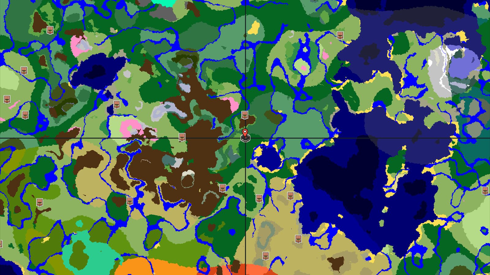 Trial Chambers at Spawn in a Forested World — Minecraft seed preview