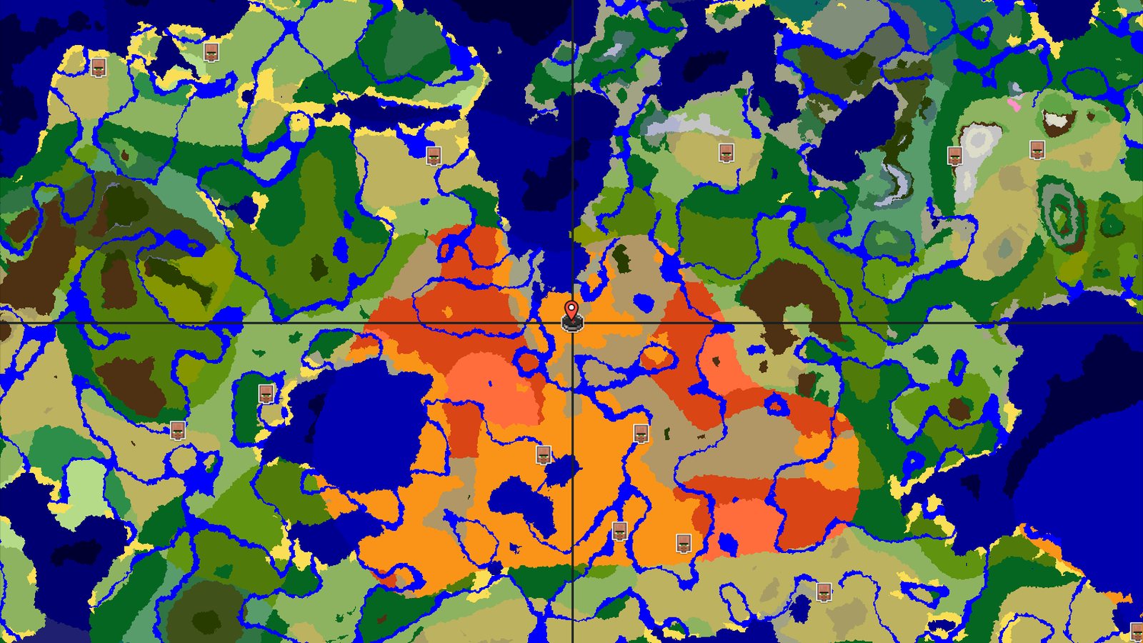 Ancient City near Spawn in a Desert Badlands Mix — Minecraft seed preview