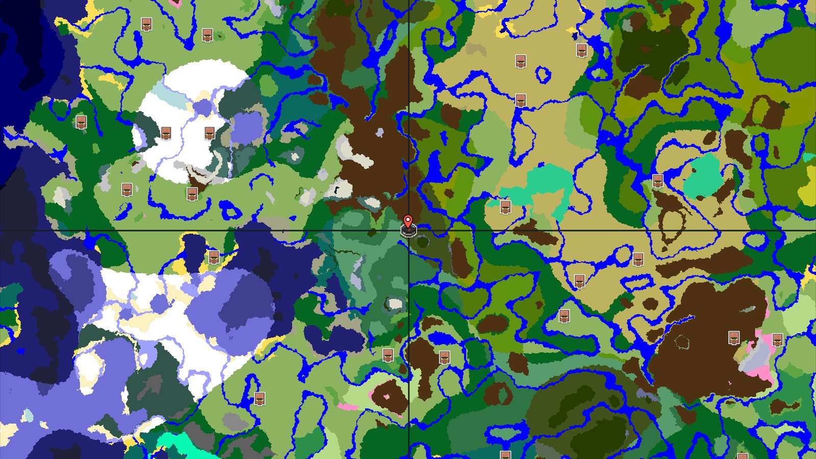 Woodland Mansion Near Spawn in a Varied Forest — Minecraft seed preview