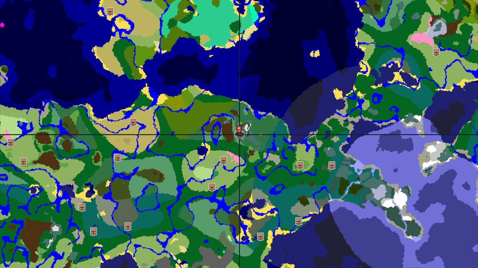 Nearby Ancient City and Cherry Grove — Minecraft seed preview