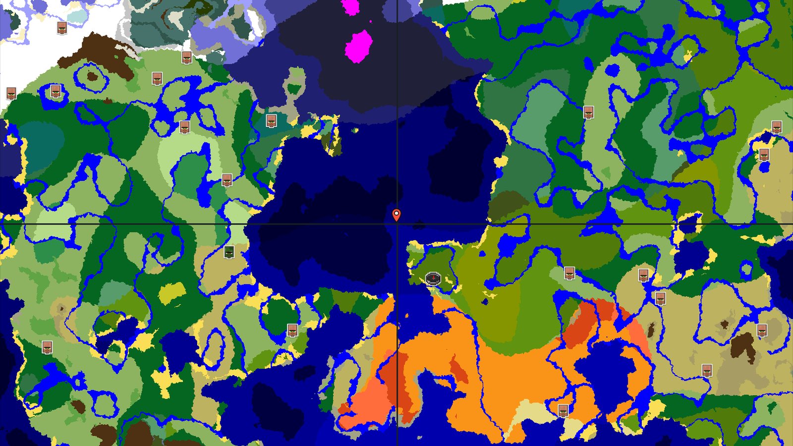 Jungle Spawn with Nearby Bamboo Jungle and Trail Ruins — Minecraft seed preview