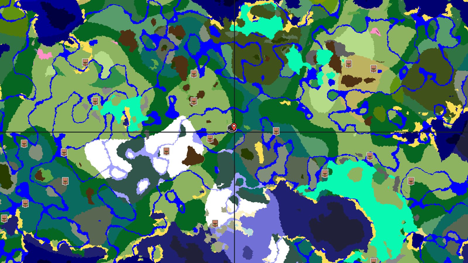 Forest Spawn Near Mineshaft and Woodland Mansion — Minecraft seed preview