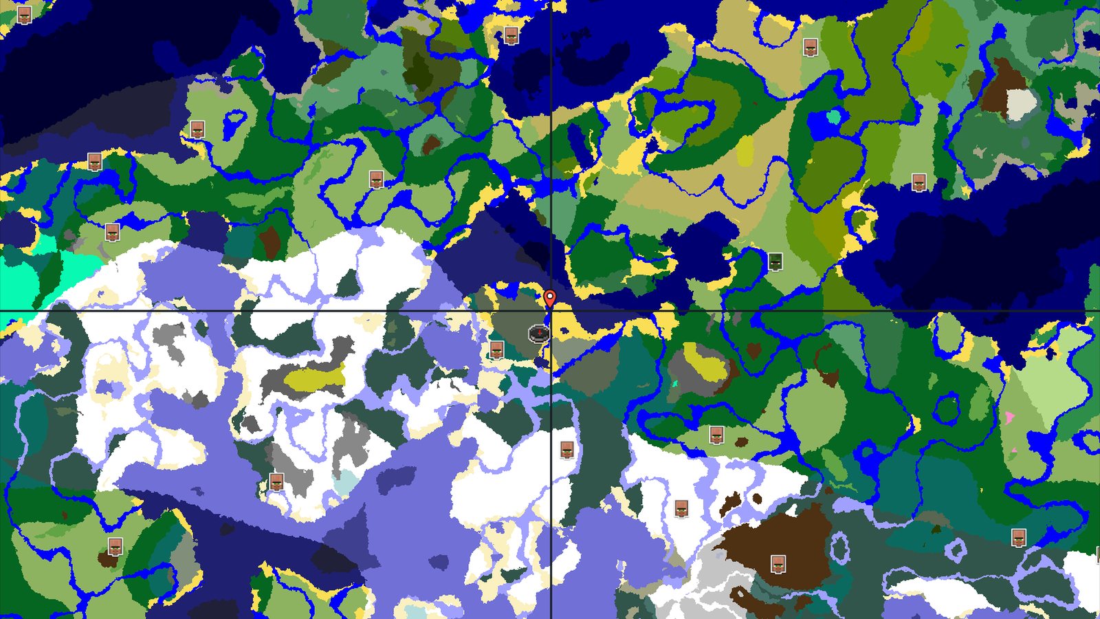 Taiga Spawn with Nearby Village and Lush Caves — Minecraft seed preview