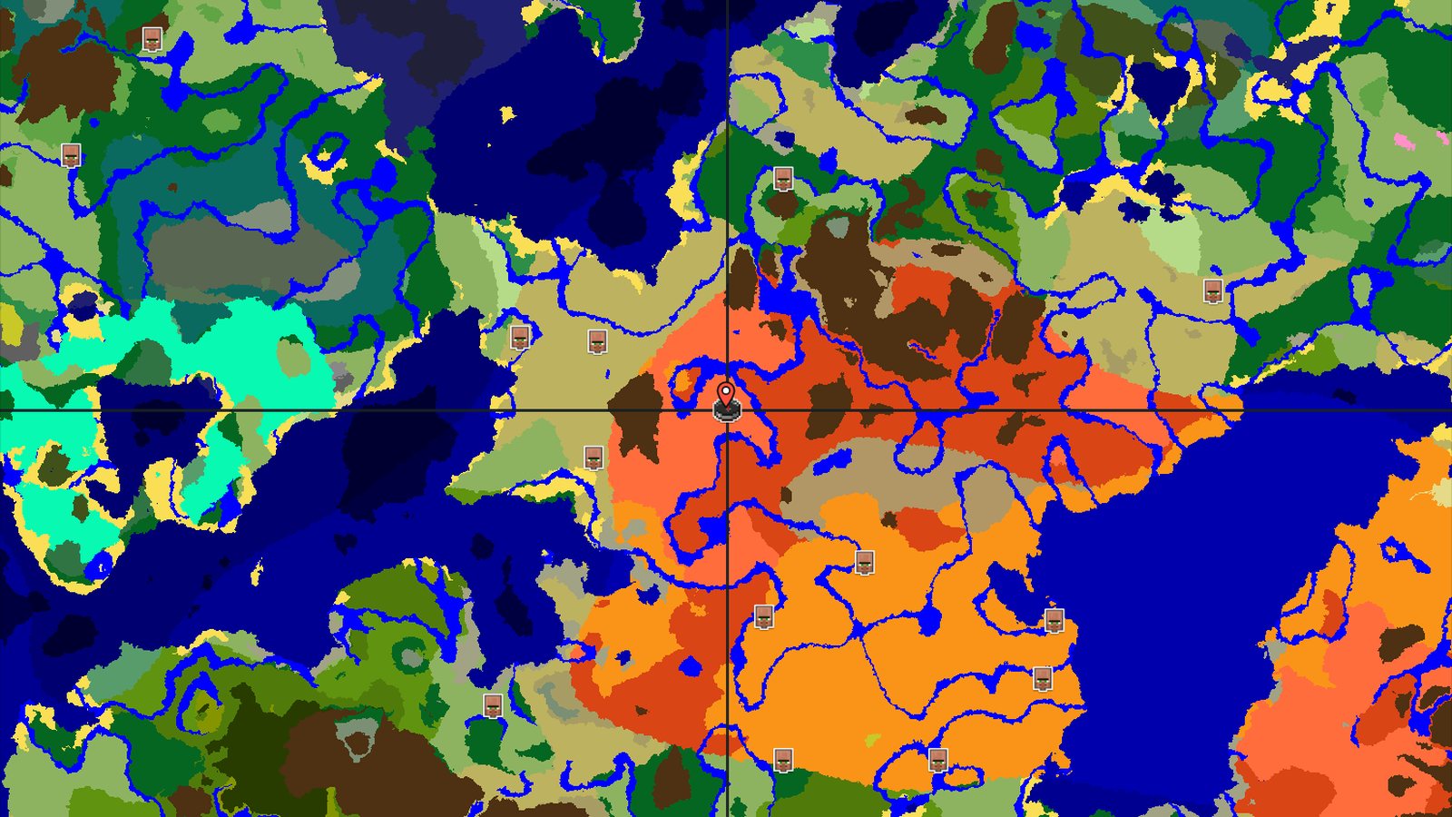 Eroded Badlands Spawn with Nearby Trial Chambers — Minecraft seed preview