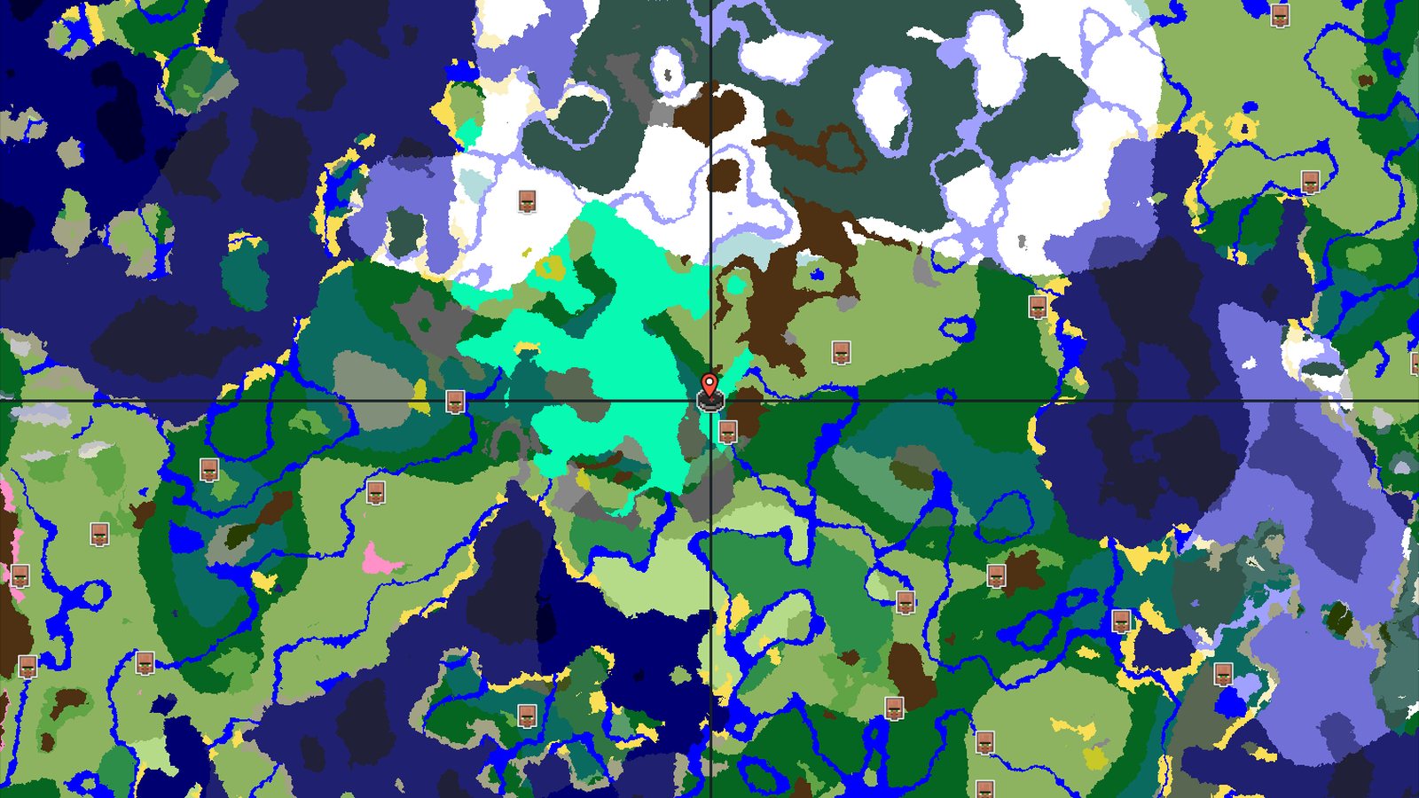 Swamp Spawn with Nearby Trail Ruins and Village — Minecraft seed preview