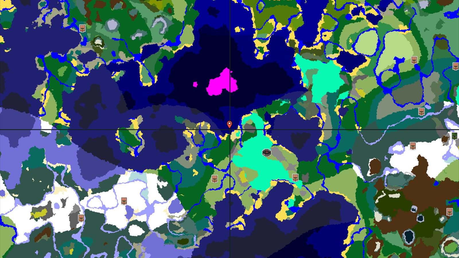 Swamp Spawn with Nearby Structures and Lush Caves — Minecraft seed preview