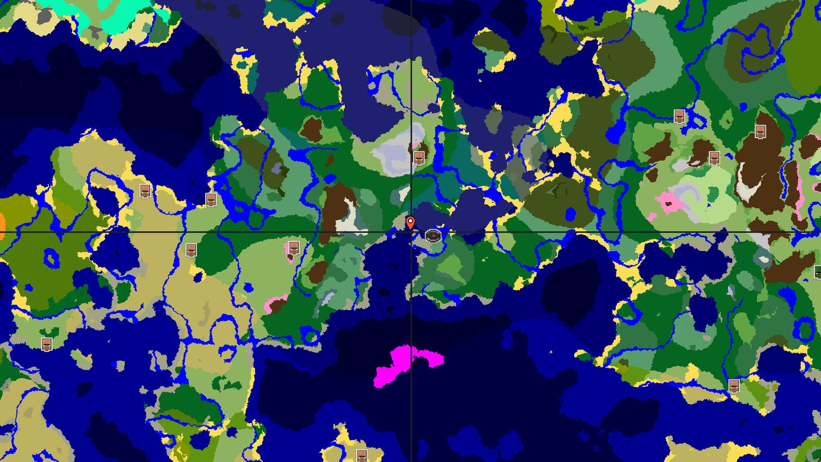 Old Growth Birch Island with Buried Treasure — Minecraft seed preview