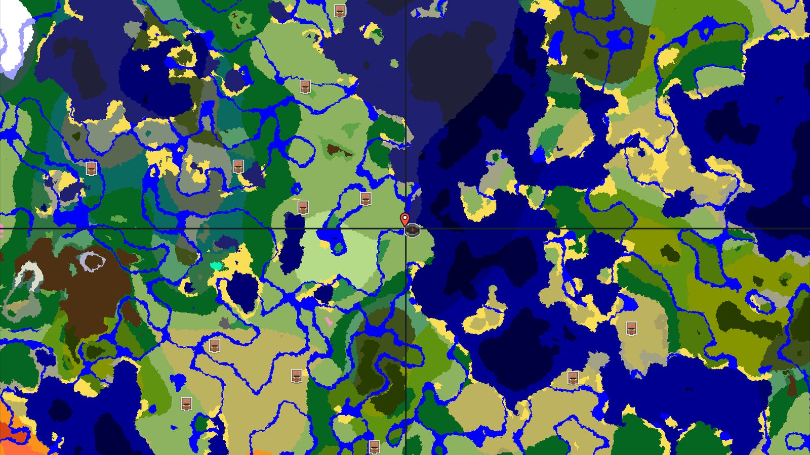 Pristine Flower Forest Near Plains Spawn — Minecraft seed preview