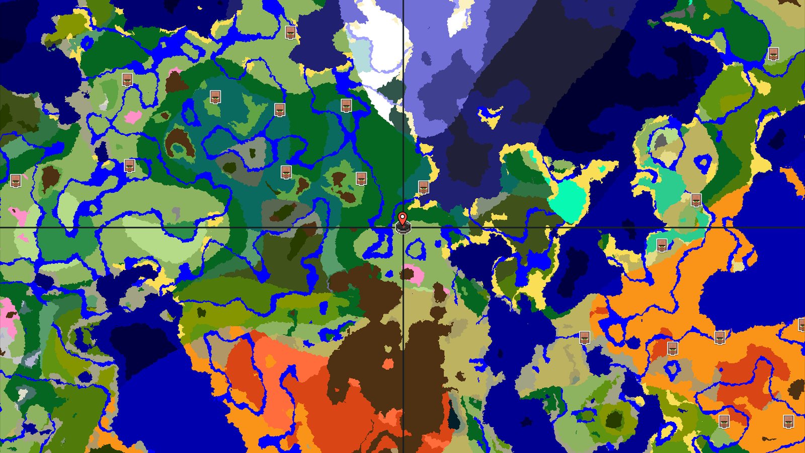 A Gentle Plains Start with a Nearby Cherry Grove — Minecraft seed preview
