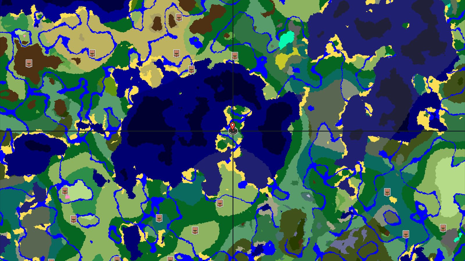 Old Growth Birch Forest Island Start — Minecraft seed preview