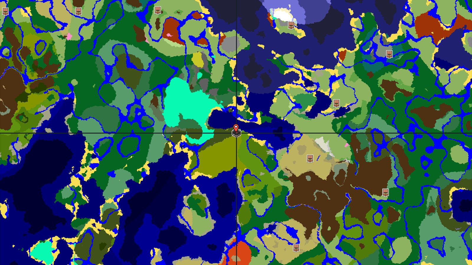 Bamboo Jungle Beside a Dark Forest — Minecraft seed preview