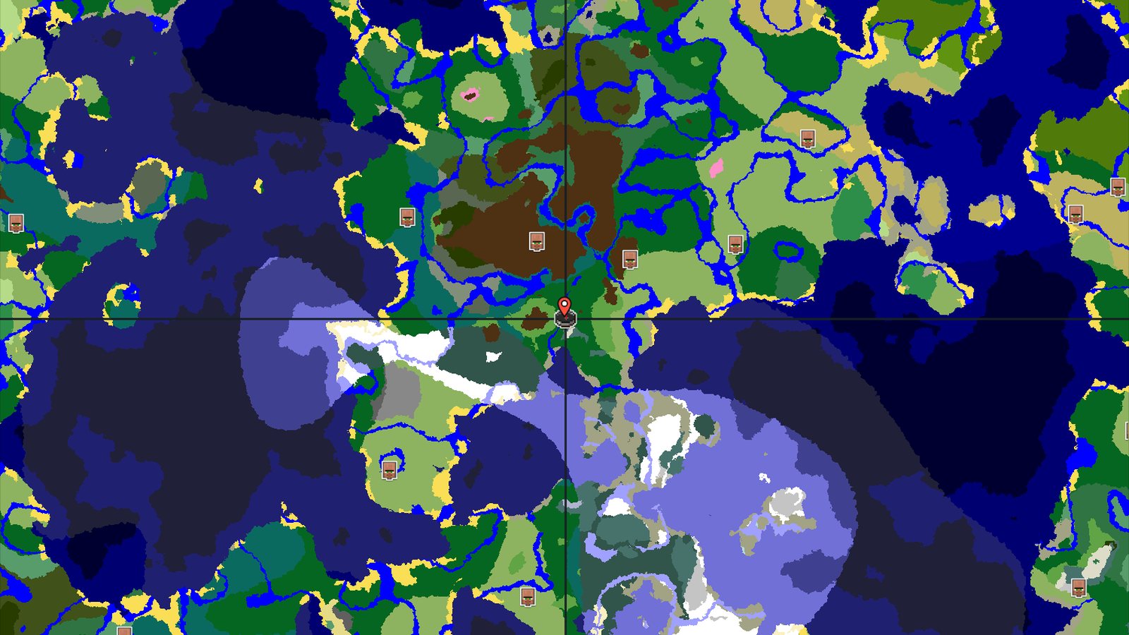 Spawn in a Forest with Close Trial Chambers and Mountains — Minecraft seed preview