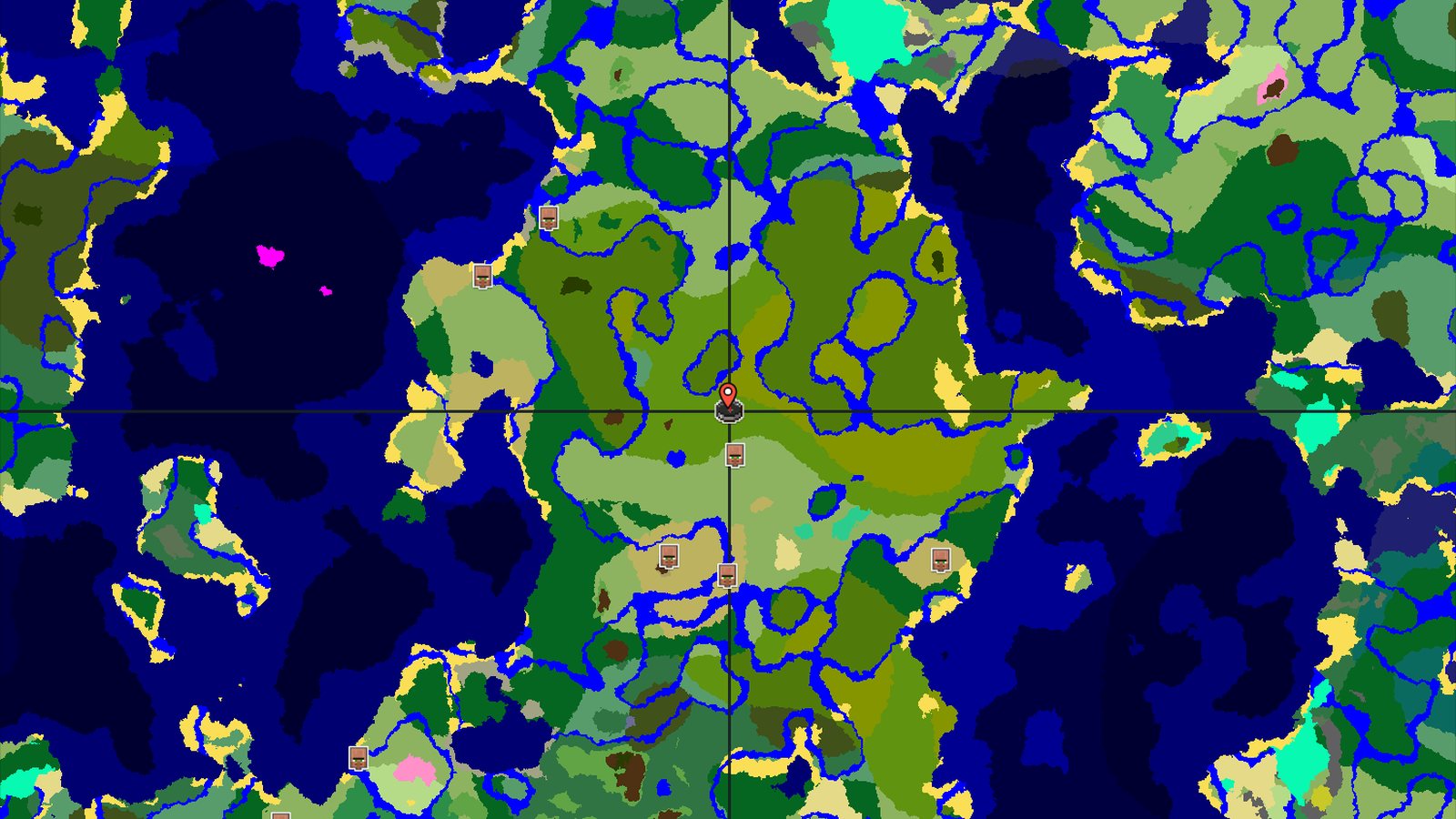 Bamboo Jungle Next to Spawn, Village Nearby — Minecraft seed preview