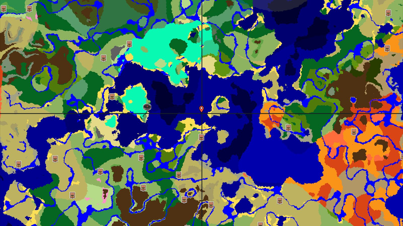 Trial Chambers and Jungle Temple Near a Swamp Spawn — Minecraft seed preview