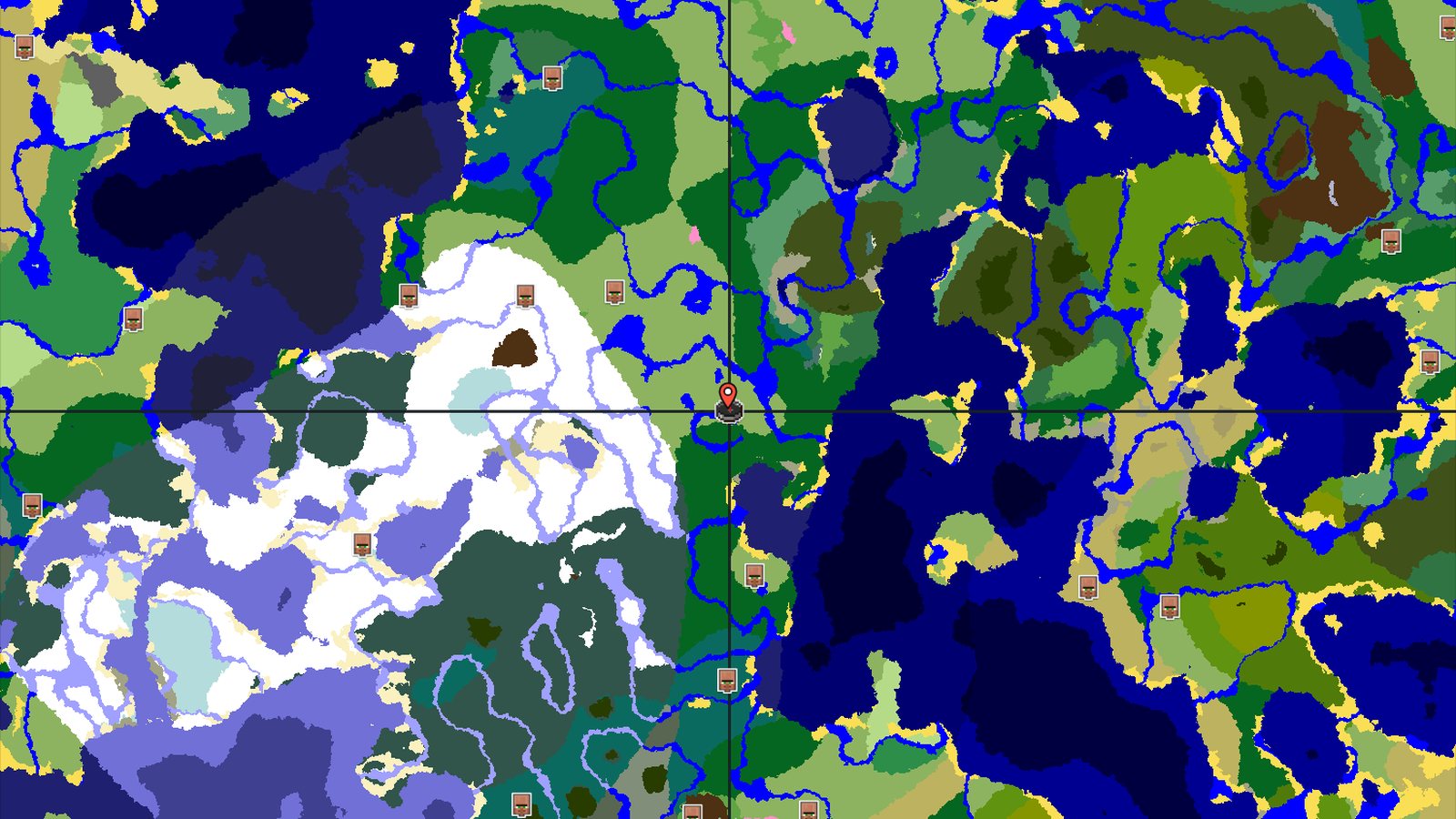 A Modest Start with Distant Rewards — Minecraft seed preview