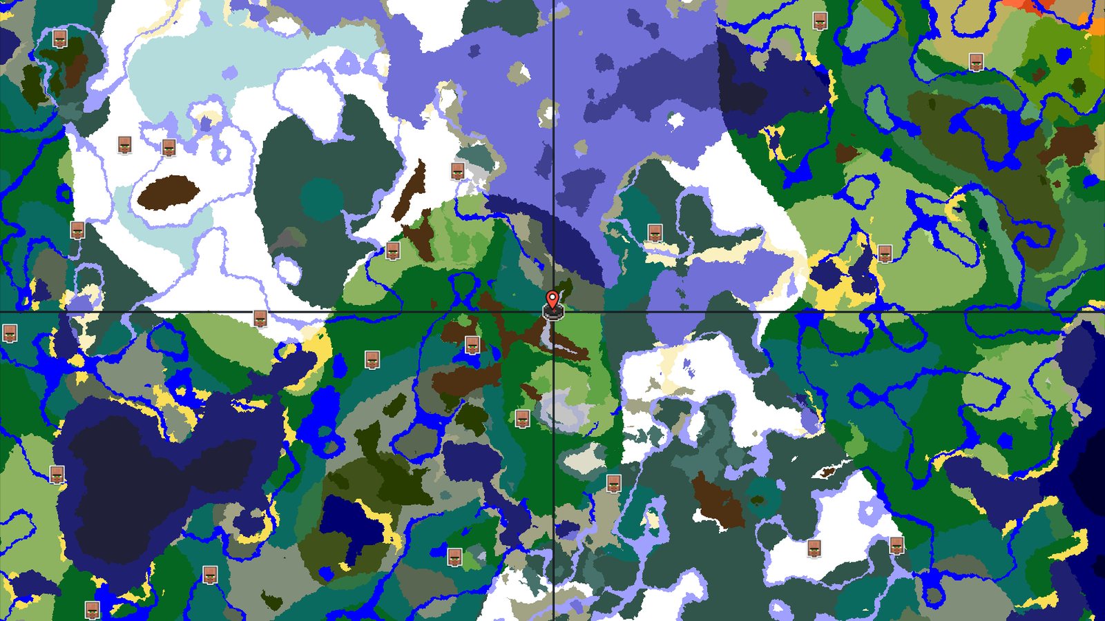 A Mountainous Start with Nearby Trial Chambers — Minecraft seed preview