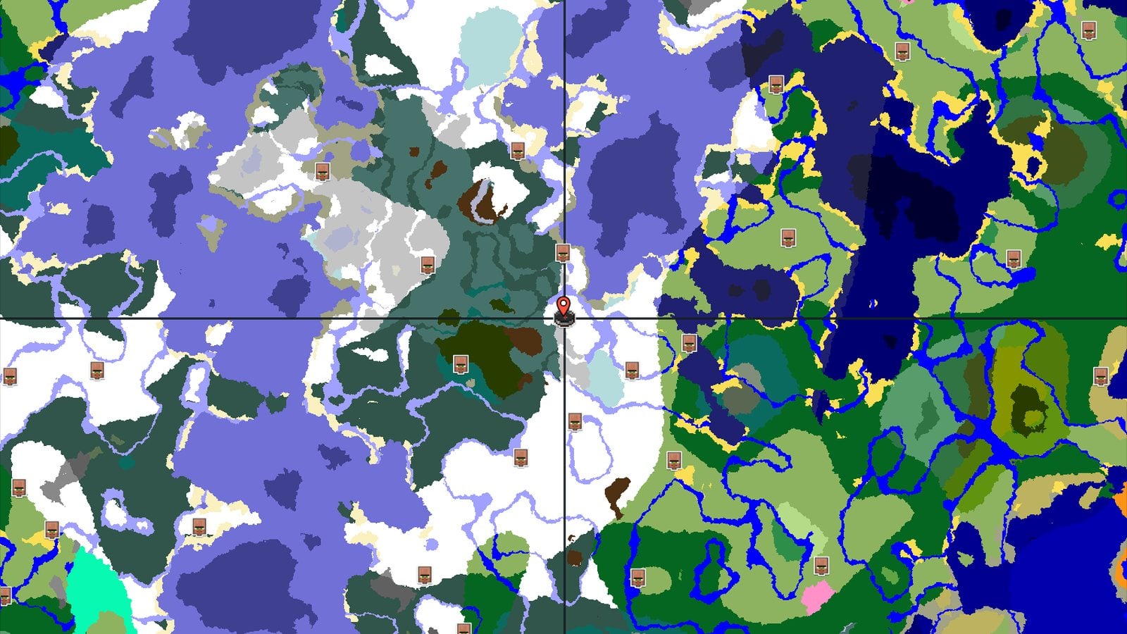 Snowy Plains Start With Nearby Ancient City — Minecraft seed preview