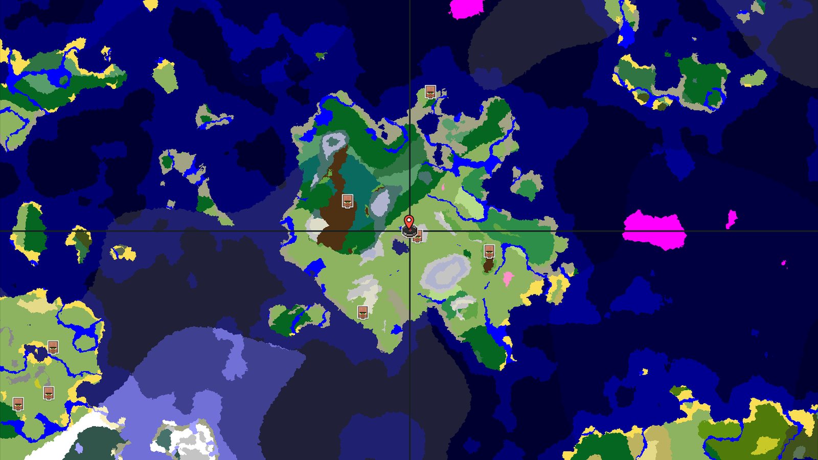 A Mountainous Start with Nearby Early Game Loot — Minecraft seed preview