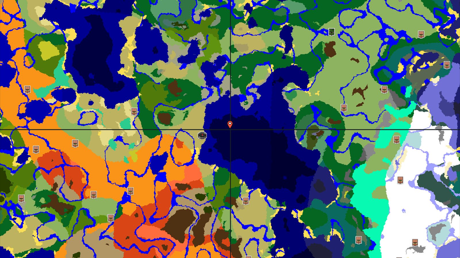 Savanna Spawn with a Close Trial Chambers — Minecraft seed preview