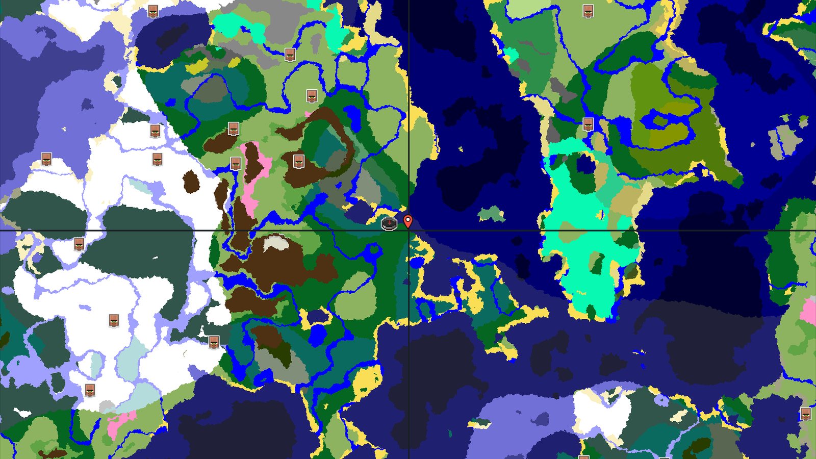 Trial Chambers Under a Taiga Forest Spawn — Minecraft seed preview
