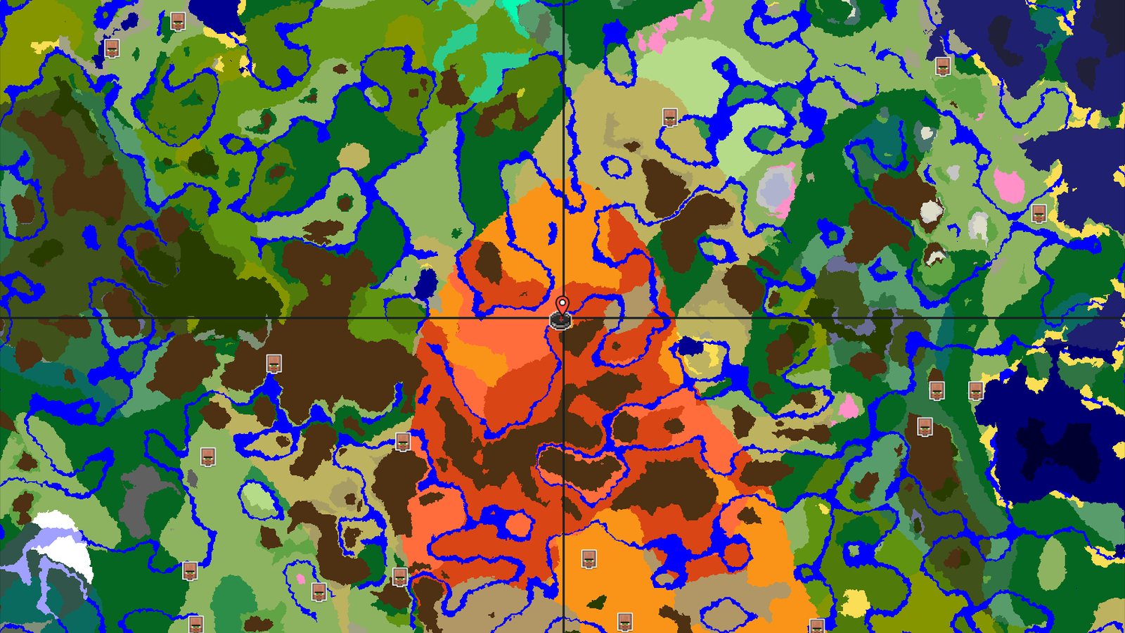 Eroded Badlands Spawn with Nearby Trial Chambers — Minecraft seed preview