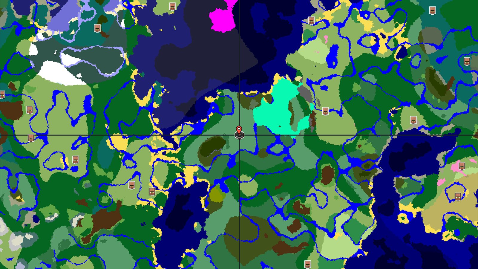 Pale Garden and Lush Caves Near Birch Forest Spawn — Minecraft seed preview