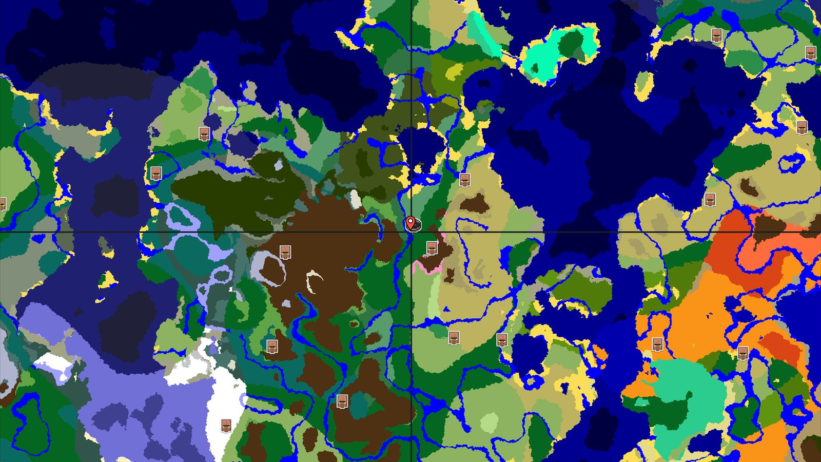Spawn in a Birch Forest with a Cherry Grove Nearby — Minecraft seed preview