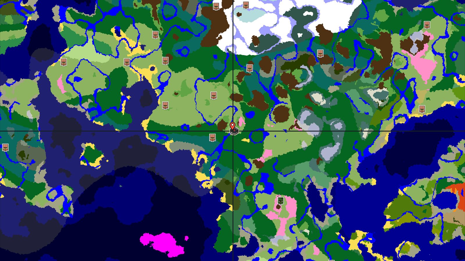 Cherry Grove Near Spawn, Trial Chambers Close By — Minecraft seed preview