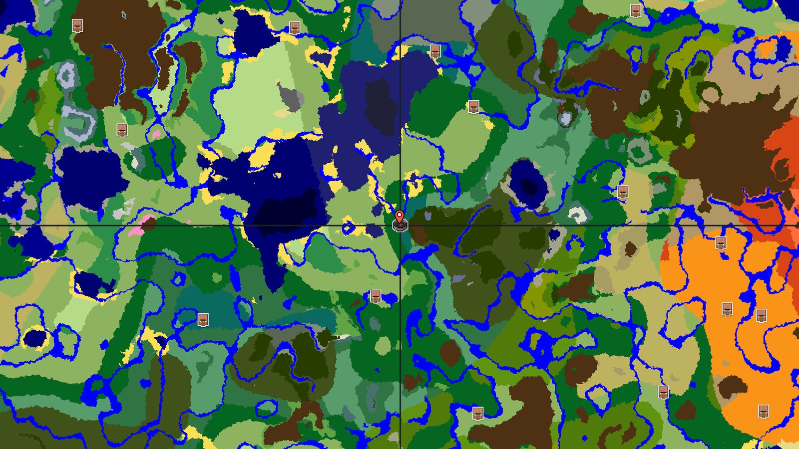 Trail Ruins with a Pale Garden — Minecraft seed preview