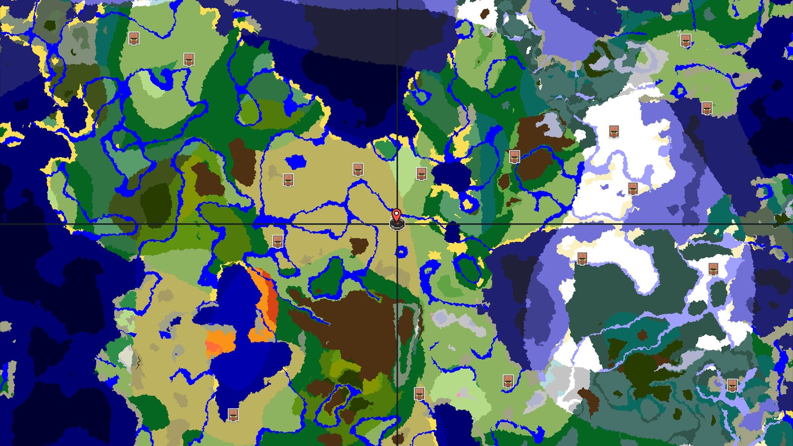 Savanna Spawn with a Close Village and Mineshaft — Minecraft seed preview