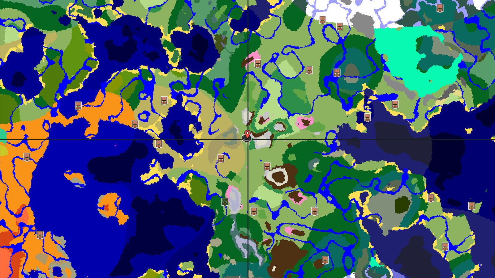 Flower Forest Spawn with Nearby Ancient City — Minecraft seed preview