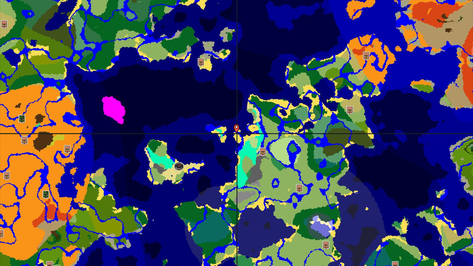 A Coastal Spawn for Early Game Forays — Minecraft seed preview