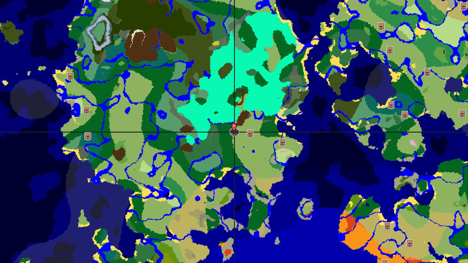 A Modest Start with Quick Underground Access — Minecraft seed preview