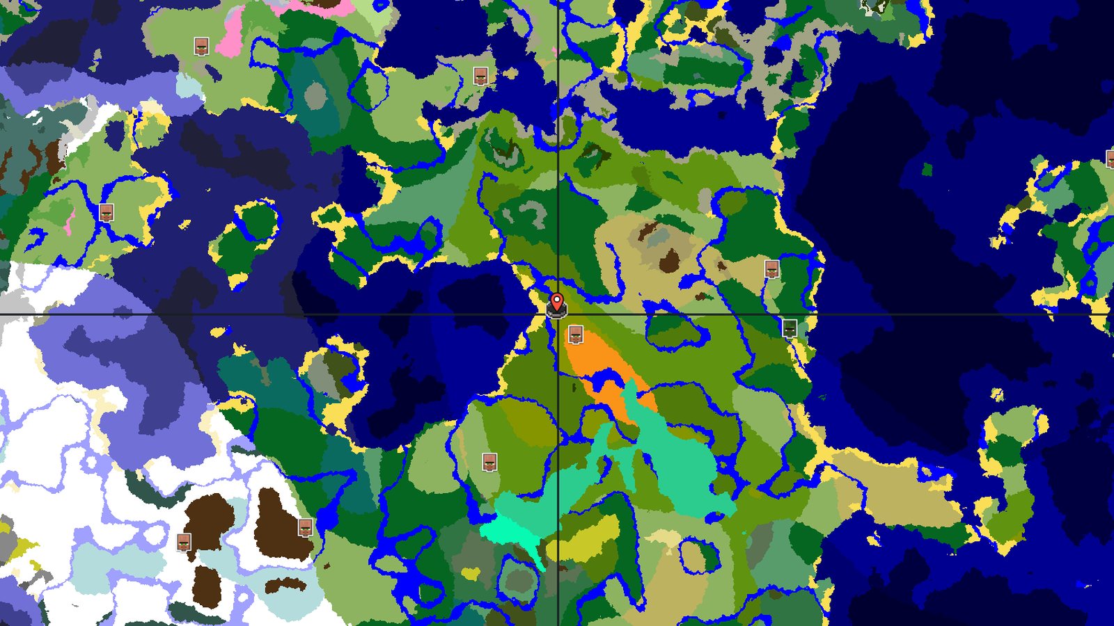 Bamboo Jungle Spawn Near Village and Trial Chambers — Minecraft seed preview