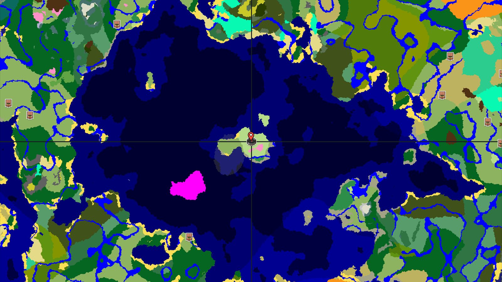 Spawn in Sunflowers, Find a Cherry Grove Nearby — Minecraft seed preview