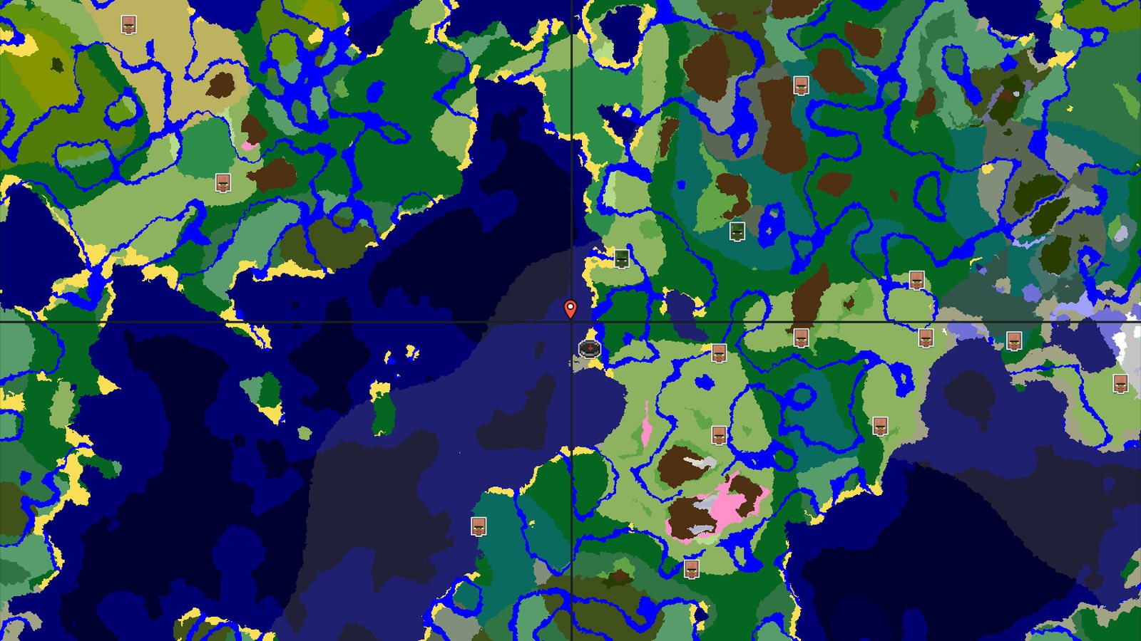 A Coastal Forest Start with a Distant Zombie Village — Minecraft seed preview