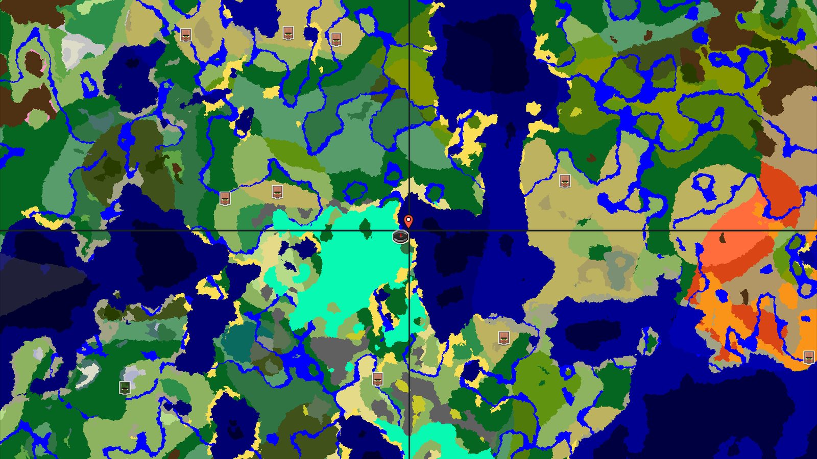 Swamp Spawn with Nearby Ocean Ruins and Trial Chambers — Minecraft seed preview