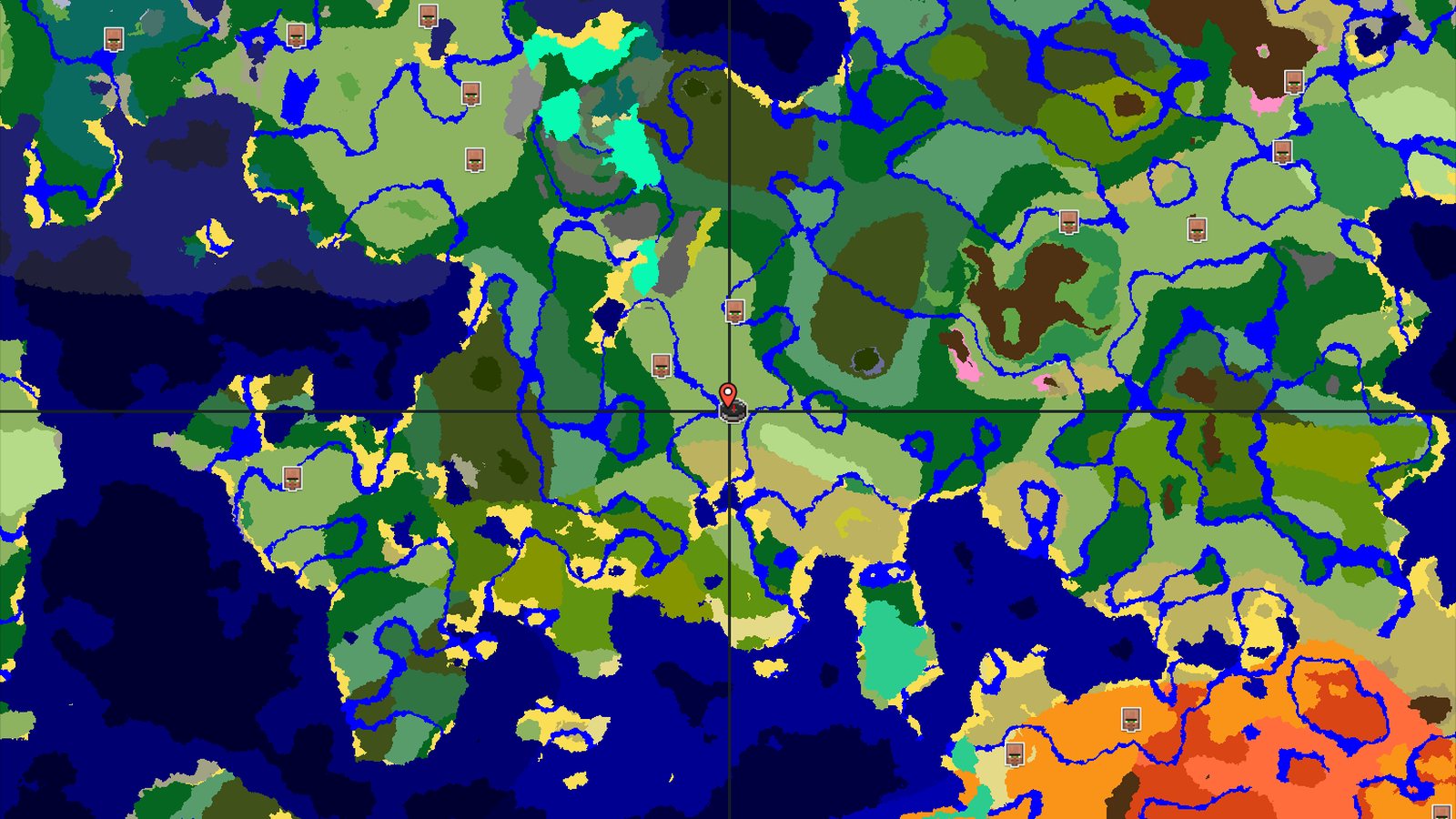 Spawn in Plains with a Jungle Temple Nearby — Minecraft seed preview
