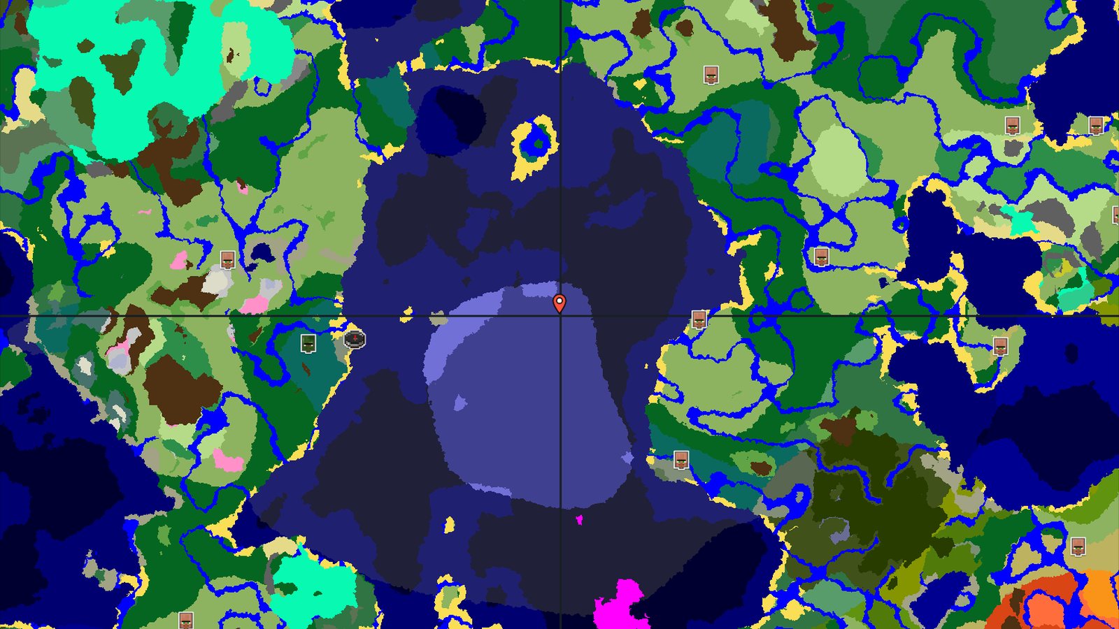 Spawn on a Beach Near an Abandoned Village — Minecraft seed preview