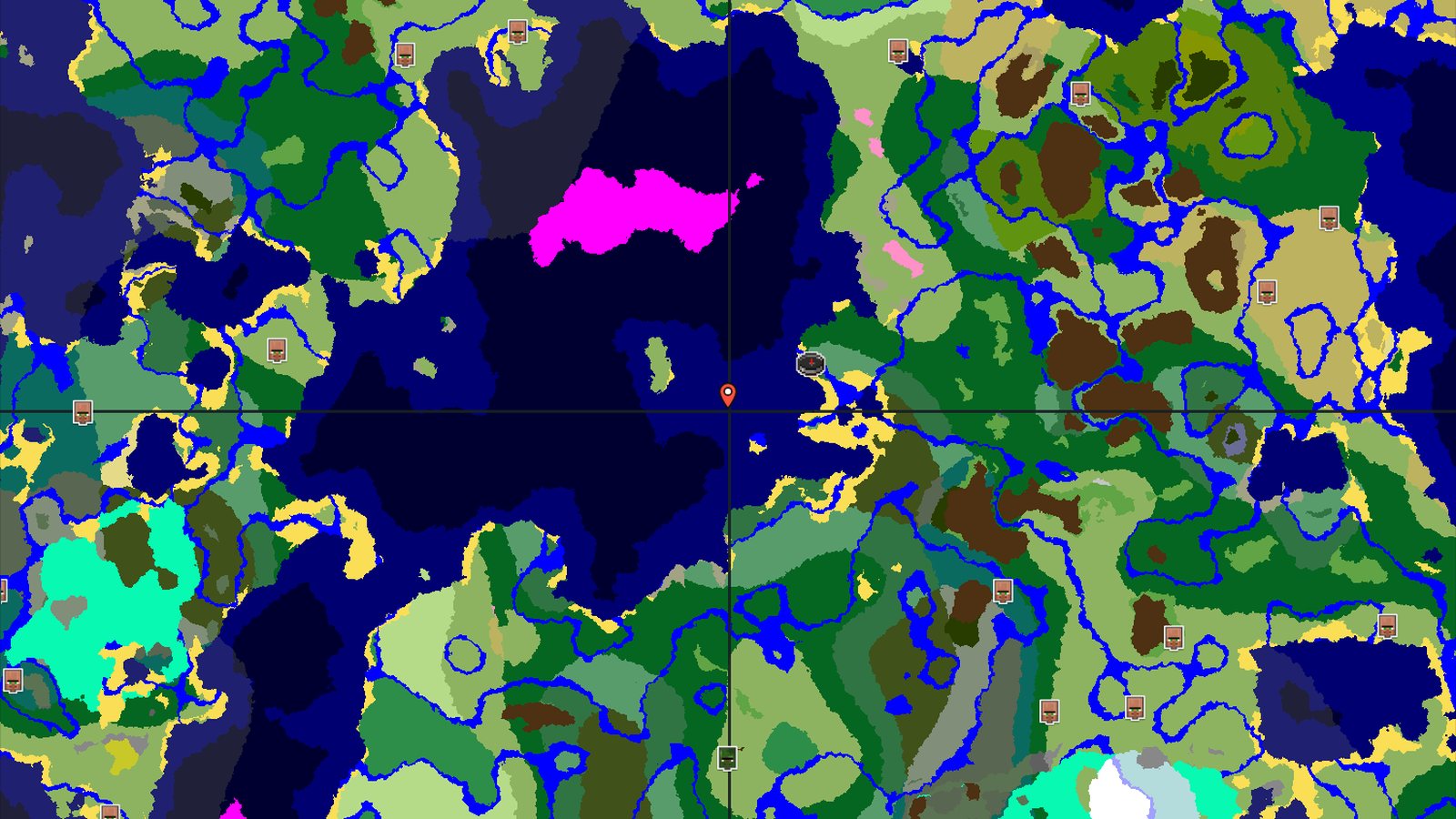 Woodland Mansion Near Spawn with Lush Caves — Minecraft seed preview