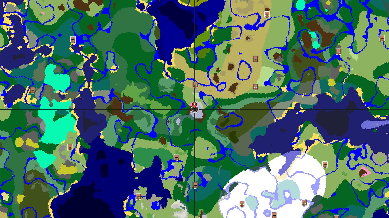 Cherry Blossom Mountain — Minecraft seed preview