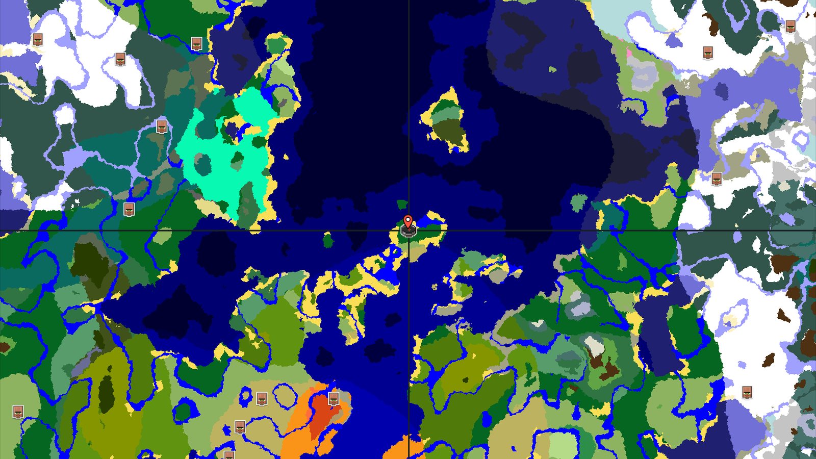 Survival Island with Nearby Shipwreck — Minecraft seed preview