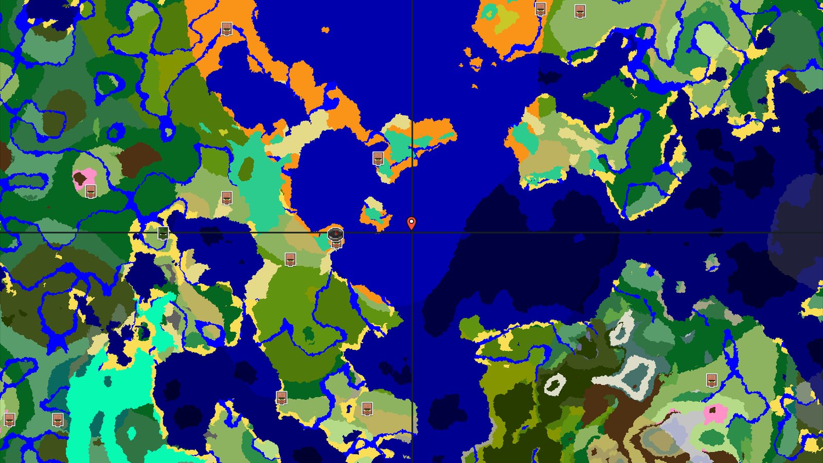 Spawn in a Mangrove Swamp with a Village Nearby — Minecraft seed preview