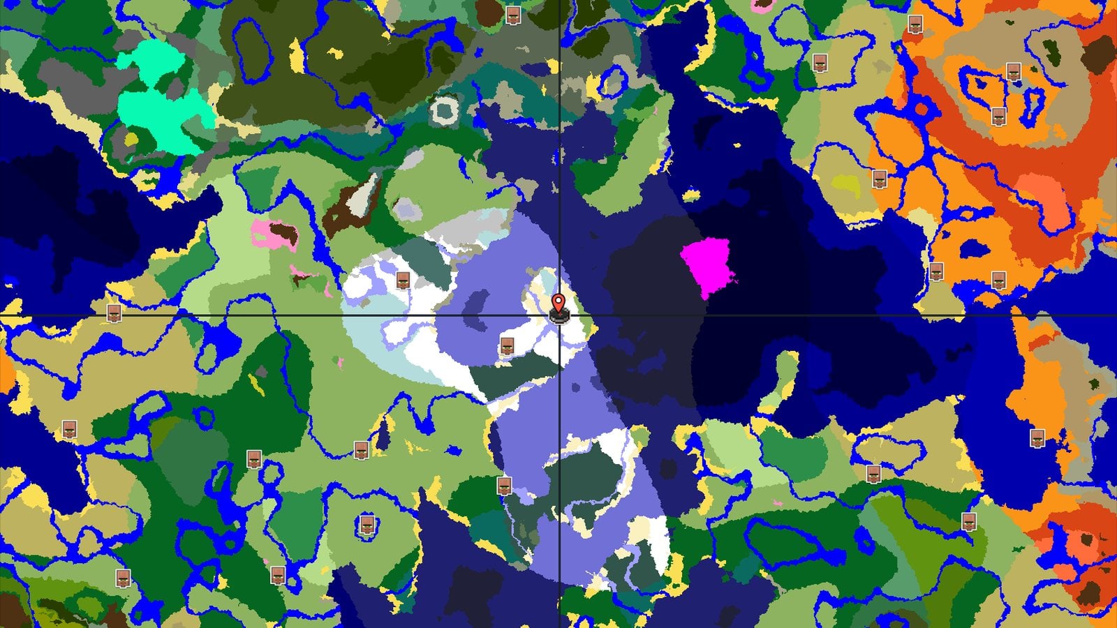 Ice Spikes Near Spawn in Snowy Region — Minecraft seed preview