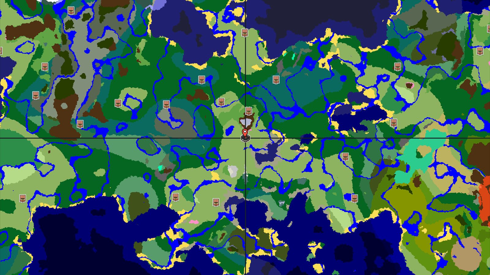 Dappled Forest and Cherry Grove Near a Lake — Minecraft seed preview