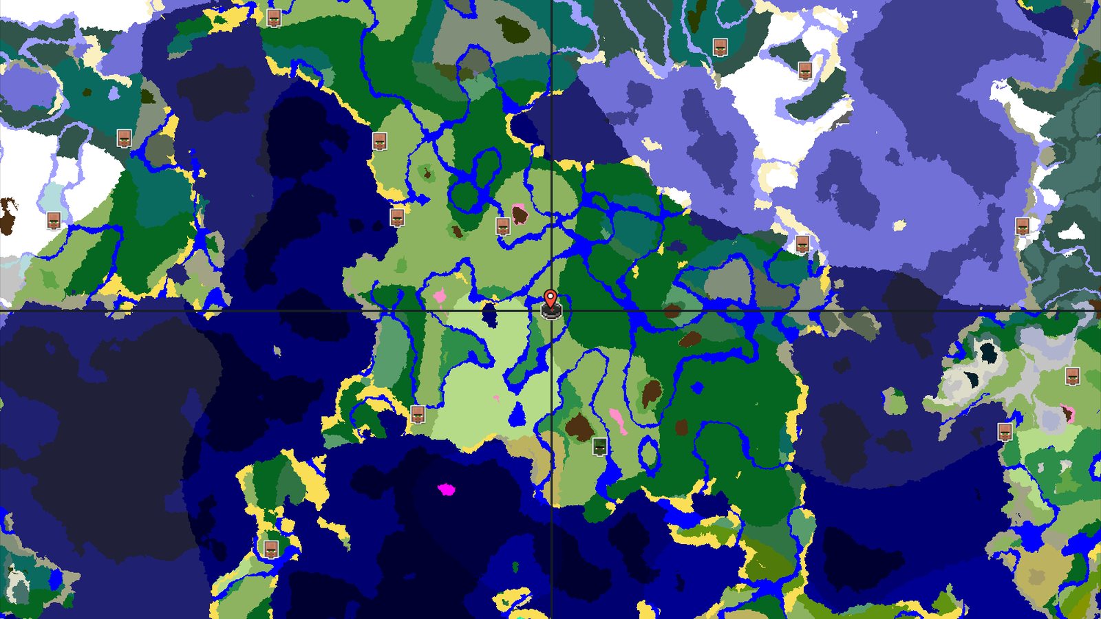 Flower Forest and Trial Chambers Near Spawn — Minecraft seed preview