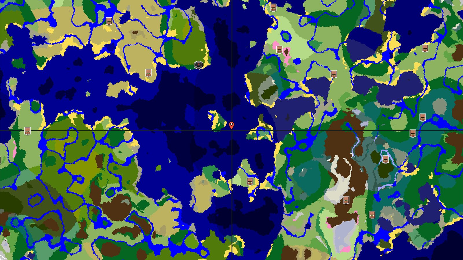 Jungle Island Survival with Close Mineshaft and Geode — Minecraft seed preview