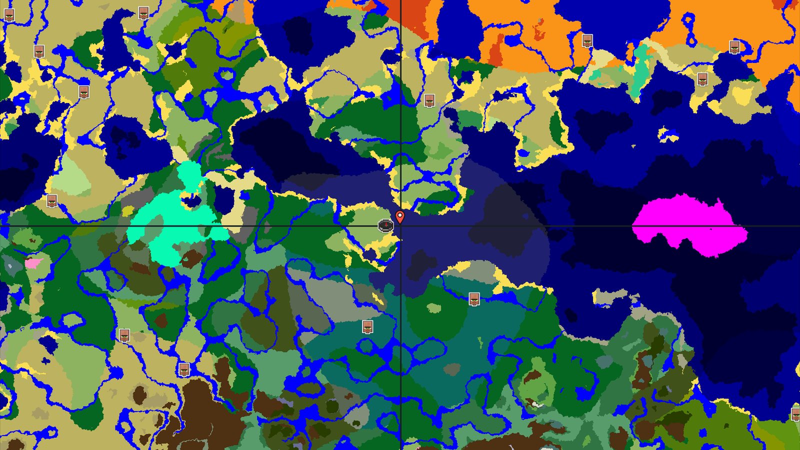 Spawn by Ocean, Stronghold Close for Endgame — Minecraft seed preview