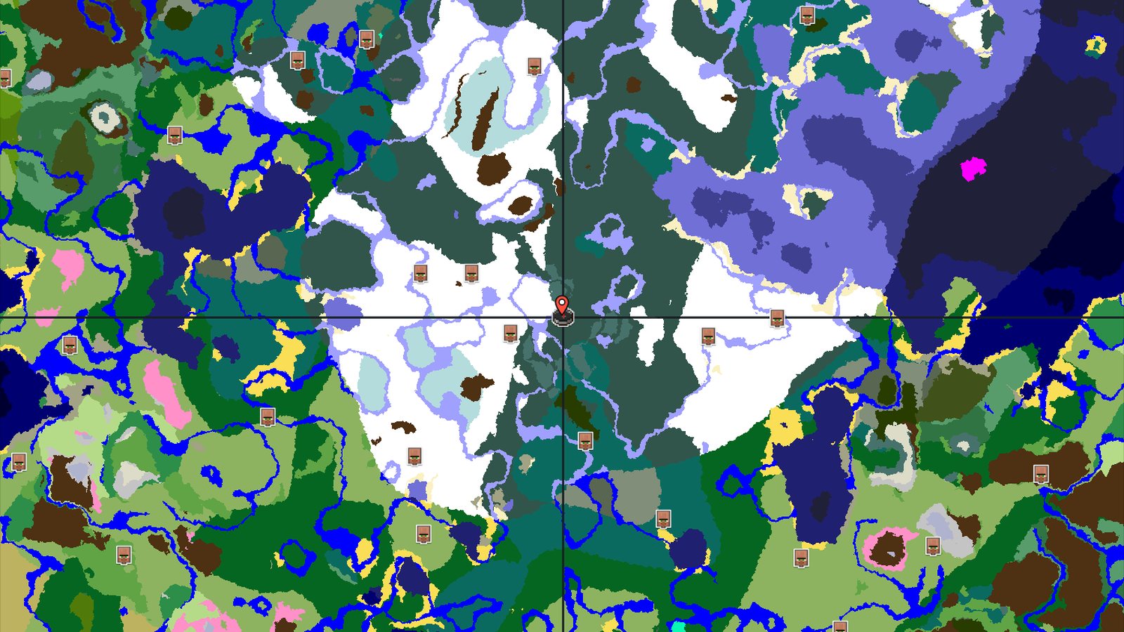 Snowy Taiga Spawn with Nearby Ancient City — Minecraft seed preview